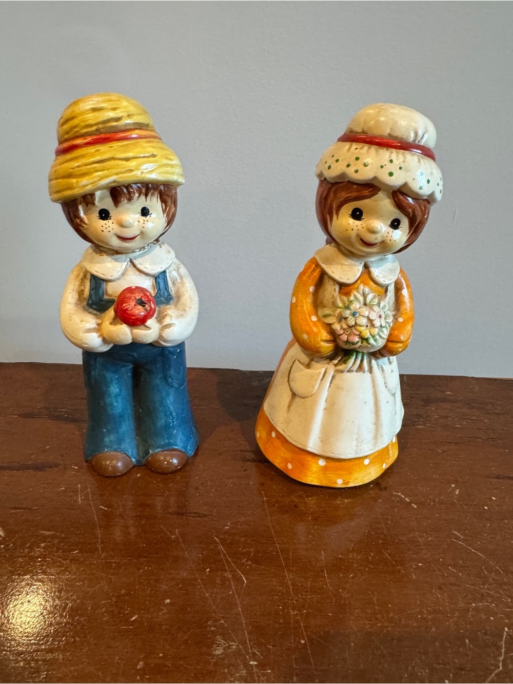 Vintage Thanksgiving decoration Salt & Pepper Shakers Japan